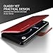 Galaxy S8 Plus Case, Premium PU Leather ID Card Slot Wallet Drop Protection Cover [Wireless Charging Compatible] for Samsung Galaxy S8 Plus 2017 by Lumion (Dandy Wallet - Red)