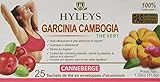 HYLEYS Tea Wellness Tea, Garcinia Cambogia and Cranberry, 25 Count, 1.32 Ounce