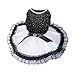 WXBUY Glitter Bow Lace Dog Tutu Dress Bubble Skirt Pet Clothes Puppy Costume S by WXBUY