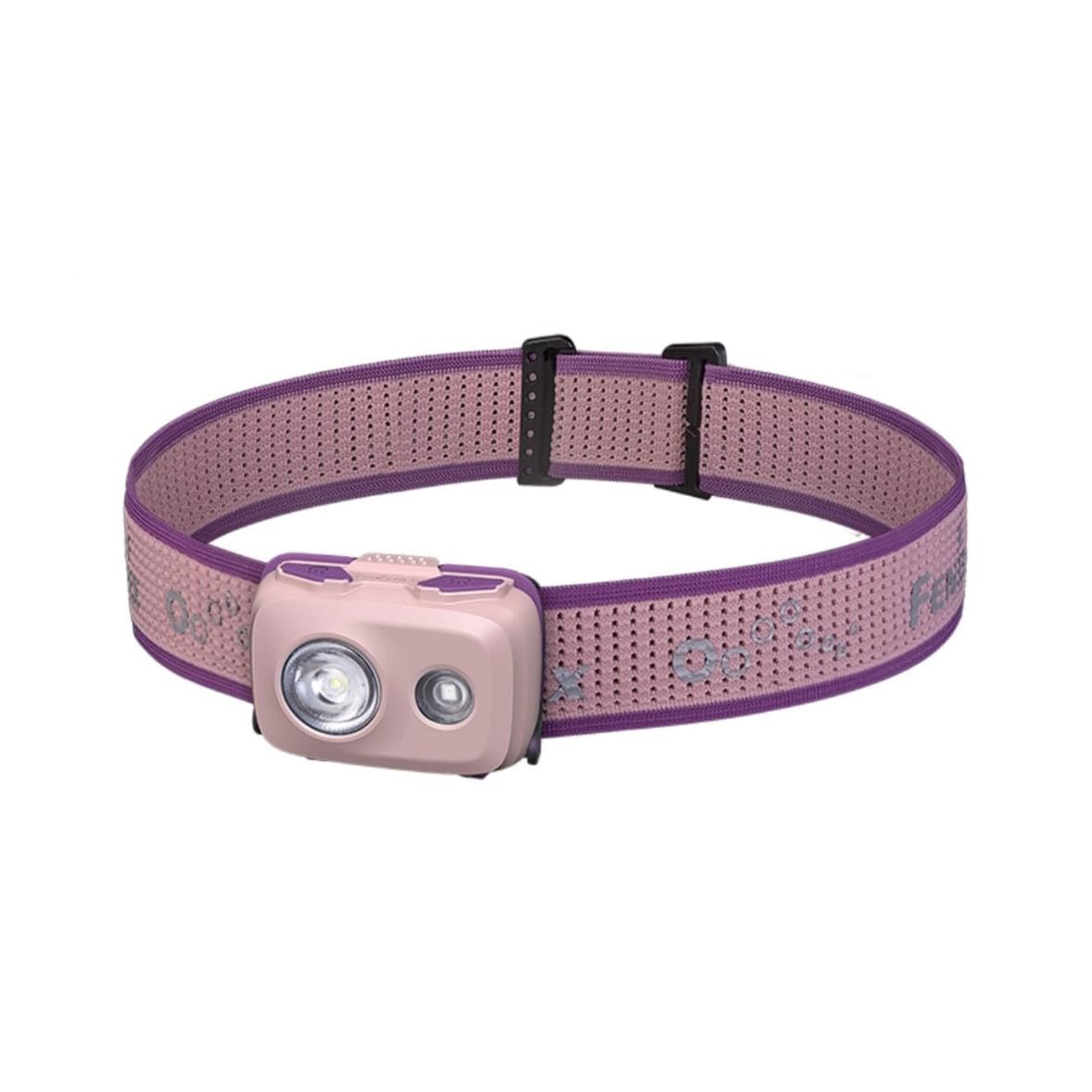 fenix HL16 Pink Lightweight Multipurpose Headlamp | 450 lumens | 104m | 100 Hrs Max | AAA Powered | Red Light Mode | SOS Function | IP66