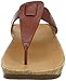 FitFlop Women's Ibiza Cork Flip Flop, Dark Tan, 7 M US