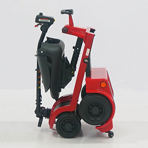 Pro Rider Dulexe Easy Folding Mobility Scooter - Electric Scooters for Adult Red
