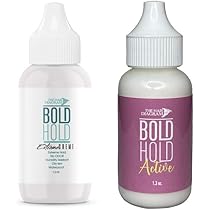 Amazon Com The Hair Diagram Bold Hold Extreme Creme Active Combo Strong Hold Glue For Lace Front Wigs And Hair Systems Dries Clear For Oily Skin