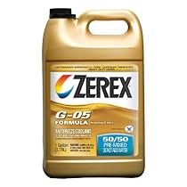 Zerex G-05 Antifreeze/Coolant, Ready to Use - 1gal (ZXG05RU1)