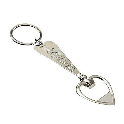 Scrox 1pcs Tire Bouchon En Métal Porte Clés En Forme De - 