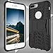 iPhone 7 Plus Case, FOGEEK Advanced Dual Layer Heavy Duty Protection [Shock Absorption Technology] Stylish Armor Strength Resistant Protective Cover for Apple iPhone 7 Plus 2016 (Black)
