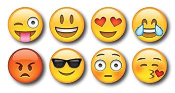 Nourish Emj-8 Emoji Fridge Magnets (Standard)