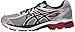 ASICS Men's GEL Flux 3 Running Shoe, Silver/Onyx/Racing Red, 9 M US
