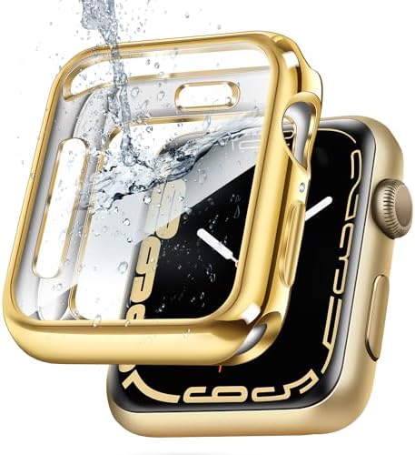 Screen Protector Apple Watch Gold Case Top4cus 42mm Cover Soft TPU
