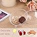 Uten 20Pcs Clear DIY Craft Ornament Christmas Decorations Balls 3.94