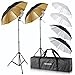 Neewer® Flash Mount Three Umbrellas Kit (2) 33