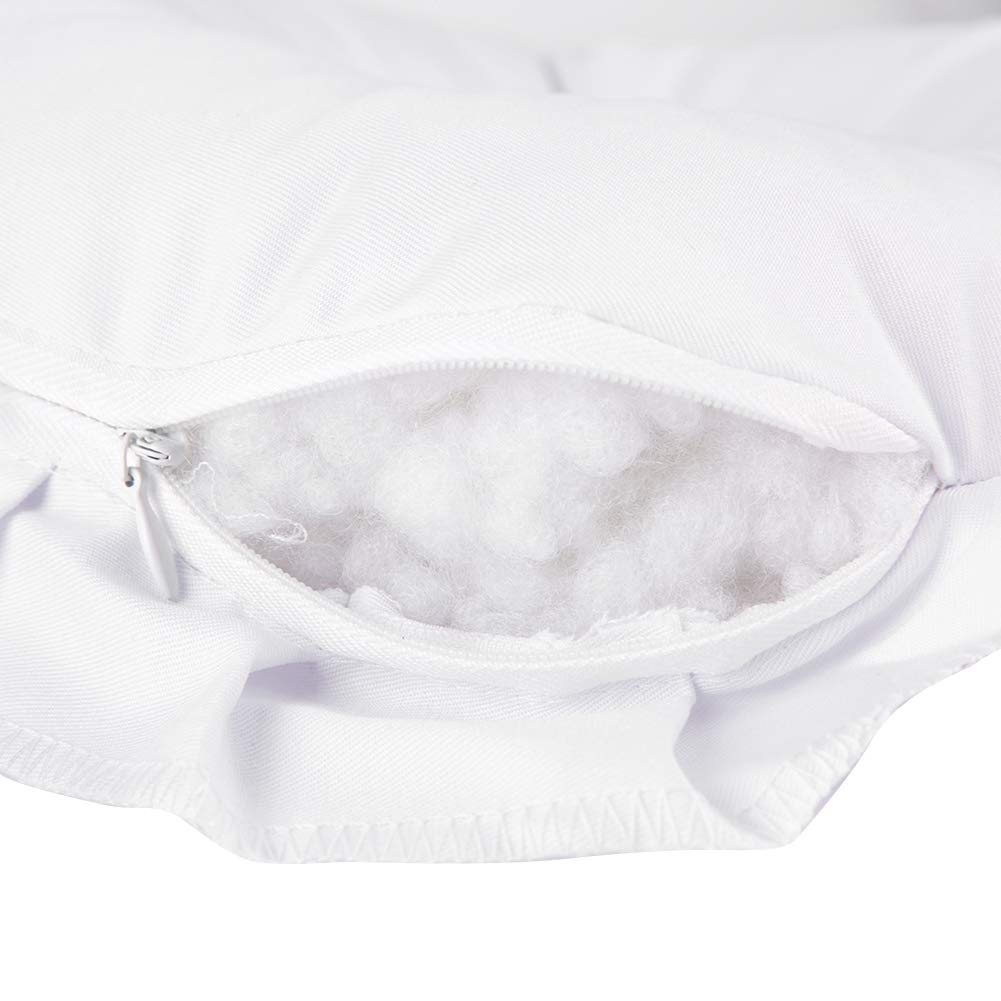 Soft Face Rest Pillow, Polyester Face Support Relax Pillow Beauty SPA Salon Massage Hollowed Pillow Travel Nap Relaxation Rest Cushion for Massage Table Travel Home Use(White) : Beauty