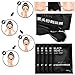 CCbeauty Collagen 20-Pack Crystal Lip Mask Eye Mask Nose Blackhead Mask Care Gel Mix Package, hydrating Moisturizing Essence,Remove Dead Skin, Anti Chapped Pads Lip Mask for Dry Lips