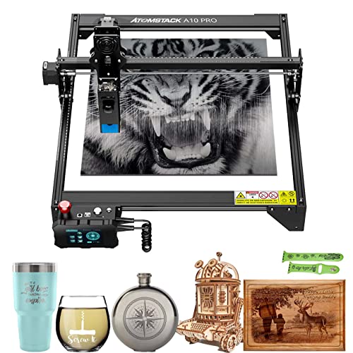 Atomstack A10 Pro 50W Laser Engraver, 10W Output
