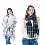100% Cashmere Scarf Super Soft For Men And Women Warm Cozy Scarves MultipleColors New plaid scarvese