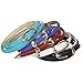 b.m.c BMC 5pc Mix Color Metal Accents Faux Leather Womens Fashion Skinny Belt Set