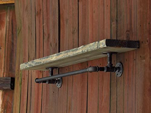 Amazon.com: Industrial 7" Deep Floating Wall Shelves with