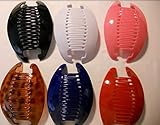 6 set Interlocking Banana Combs Hair Clip French Side Comb Holder Multicolor