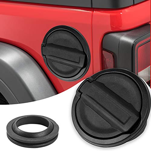 Gas Cap Fuel Door Gas Tank Cover for Jeep Wrangler JL 2Door 4Door