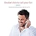 Touch Control True Wireless Earbuds, Volume Control with Active Siri for iPhone Samsung, Bluetooth Earbuds V4.2 with Metal Charging Box, Waterproof Noise Canceling In Ear buds w/ Mic, Change Songs