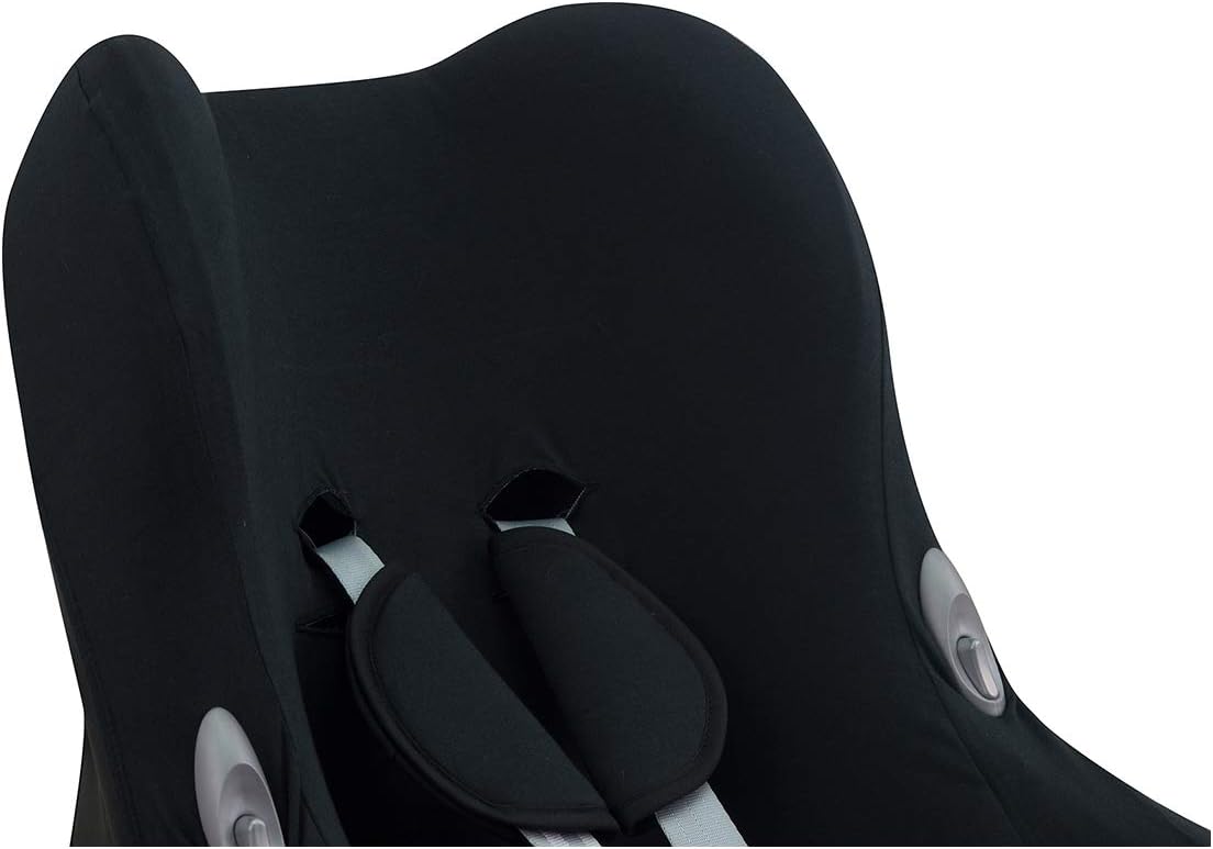 JYOKO Kids Baby car seat Cover Liner Made Cotton Compatible with Maxi COSI Cabriofix and gr 0 (Black Series) - Image 4