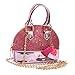 HOOLCHEAN Toddler Girls' Mini Sequins Handbags Random Color Pendant Little Girls Shell Shape Crossbody Bag Princess Purses, Pink