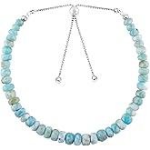 Natural Bolo Bracelet, Opal Crystals Beads, 925 Sterling Silver, Rhodium Plated Jewelry, Adjustable SlidingChain, Birthday, Anniversary, Women Gifts, Mother's Day