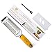 FRIENDLY Stainless Steel Zester/Grater with 2 Sizes of Grating Options for Cheese Lemon Citrus Carrot Ginger etc
