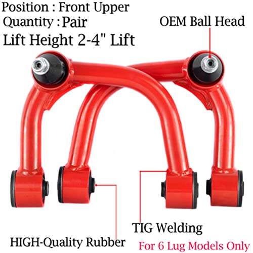 KSP 2-4" Upper Control Arm With Rubber Bushing For Toyota Tacoma - Foto 7