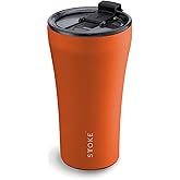 Sttoke Leakproof Lid Shatterproof Tumbler, Desert Sunburst, 6.1-inch Height, 12 oz.