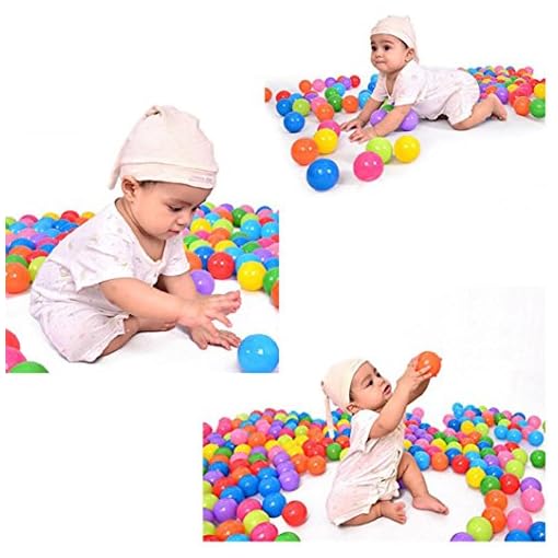 FEITONG 100pcs Colorful Ball Fun Ball Soft Plastic Ocean Ball Baby Kid Toy Swim Pit Toy - Image 3