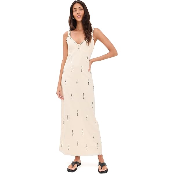 Amazon.com: STAUD Women's Laura Linen Dress, Seaport Stripe, XS : Clothing,  Shoes & Jewelry