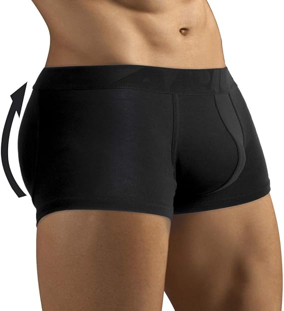 Bragas Con Relleno Gluteos CuLtp 2PCS Calzoncillo Boxer Con