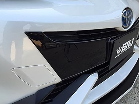 Amazon Sixth Sense シックスセンス 50 プリウス 純正バンパー用ガーニッシュ ソリッドブラック ガーニッシュ 車 バイク