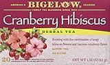 Bigelow Tea - Herb Tea Cranberry Hibiscus - 20 Tea Bags
