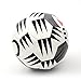Daball Kid and Toddler Soccer Ball - Size 1 and Size 3, Pump and Gift Box Included (Size 1, Happy, The Zebra)