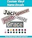 Personalized Name Decal- Vinyl Name Sticker - Name is measured in LENGTH - Vinyl Name Decal - Many Sizes, Colors and Fonts Available - Name Decals for computers. water bottles, windows and more