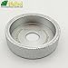 SHDIATOOL 3 Inch Profile Hand Diamond Wheel Height 20mm Flat Edge Grinding for Stone Marble Granite Rock
