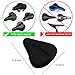 Zacro Bike Seat Cover Big Size, Gel Padded Wide Cushion for Bike Saddle, Adjustable Bike Seat Cushion for Men Women, Compatible with Peloton, Cruiser Bicycle Seats...