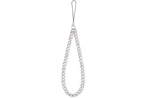 Ellie Rose – Phone Charm Metal Phone Chain Chunky Lanyard Wristlet Bracelet Strap Phone Case Accessories Decoration for Women