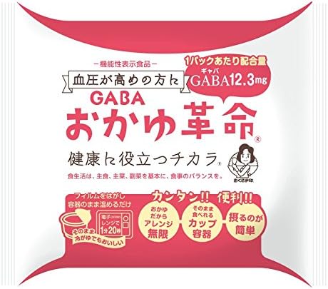 250gX12 or GABA rice porridge revolution [functional display food]
