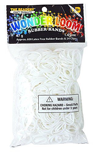 The Beadery White Wonderloom Bands - Thumbnail 3
