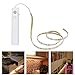 AMANEER LED Battery Operated Bed Light, Motion Sensor Flexible Led Strip Rope Light Kit Tape Stair Night Step Lighting for Bedroom Cabinet,Warm White 3000K
