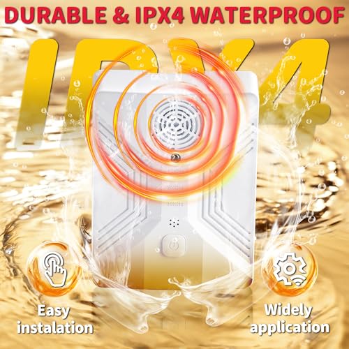 Anti Barking Device for Dogs, Rechargeable Ultrasonic Dog Barking Deterrent Devices with 3 Modes, 50Ft Waterproof Barking Dog Deterrent Bark Box for Outdoor & Indoor, Safe Barking Silencer for Dogs