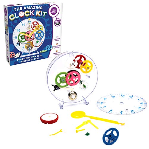 MUKIKIM Happy Puzzle Company The Amazing Clock Kit Construct Your own