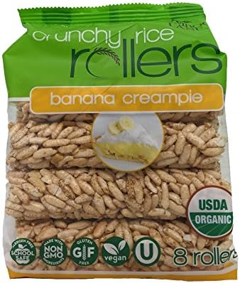 Chef Bobo Cunchy Rice Rollers - Banana Creampie