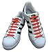 Kicks Kids Red - Tieless Elastic Silicone No Tie Shoelaces