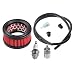 Hipa 13031038331 Air Filter Fuel line Filter Grommet Spark Plug for Echo CS440 CS4400 CS450 CS450P CS510 CS520 CS530 Chainsaw