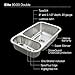 Houzer EHD-3118-1 Elite Series Undermount Stainless Steel 70/30 Double Bowl Kitchen Sink