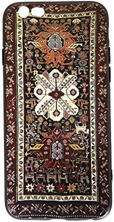 iPhone case 6 / 6S TPU Protective Anti-scratch Cover Silicone 4.7 inches (Color Ink on Black Case)